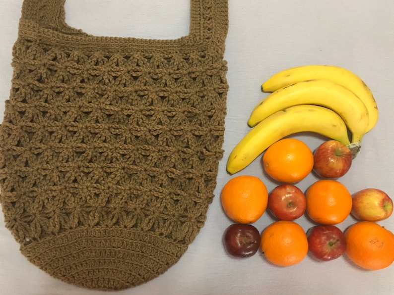 Tan Farmer/'s Market Bag