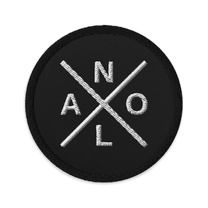 NOLA Cross Embroidered Patch