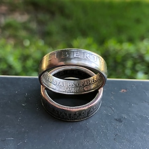 1965 to 1998 US Quarter Coin Ring