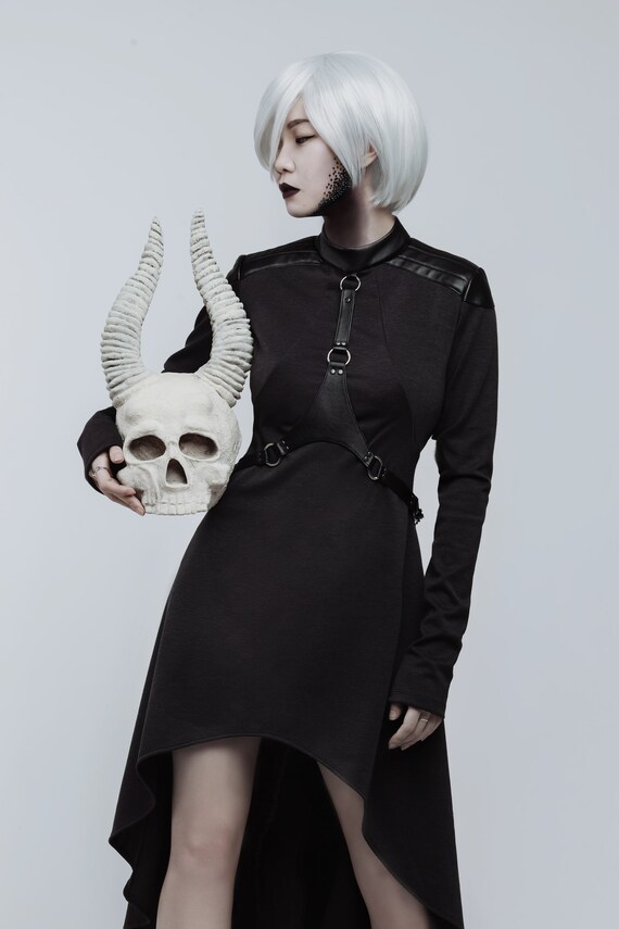 Gothic top harness dress