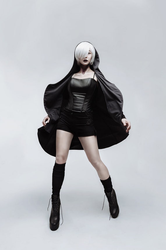 Black goth outfit hotsell