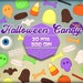 Halloween Candy, Clip Art, Halloween PNG, Chocolates, Printable ...