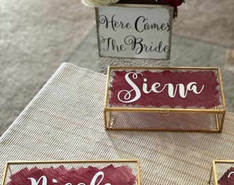 Personalized Jewelry box