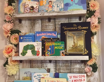 Handmade bookshelf-real wood