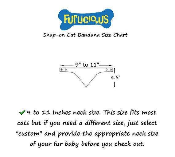 Bandana Size Chart