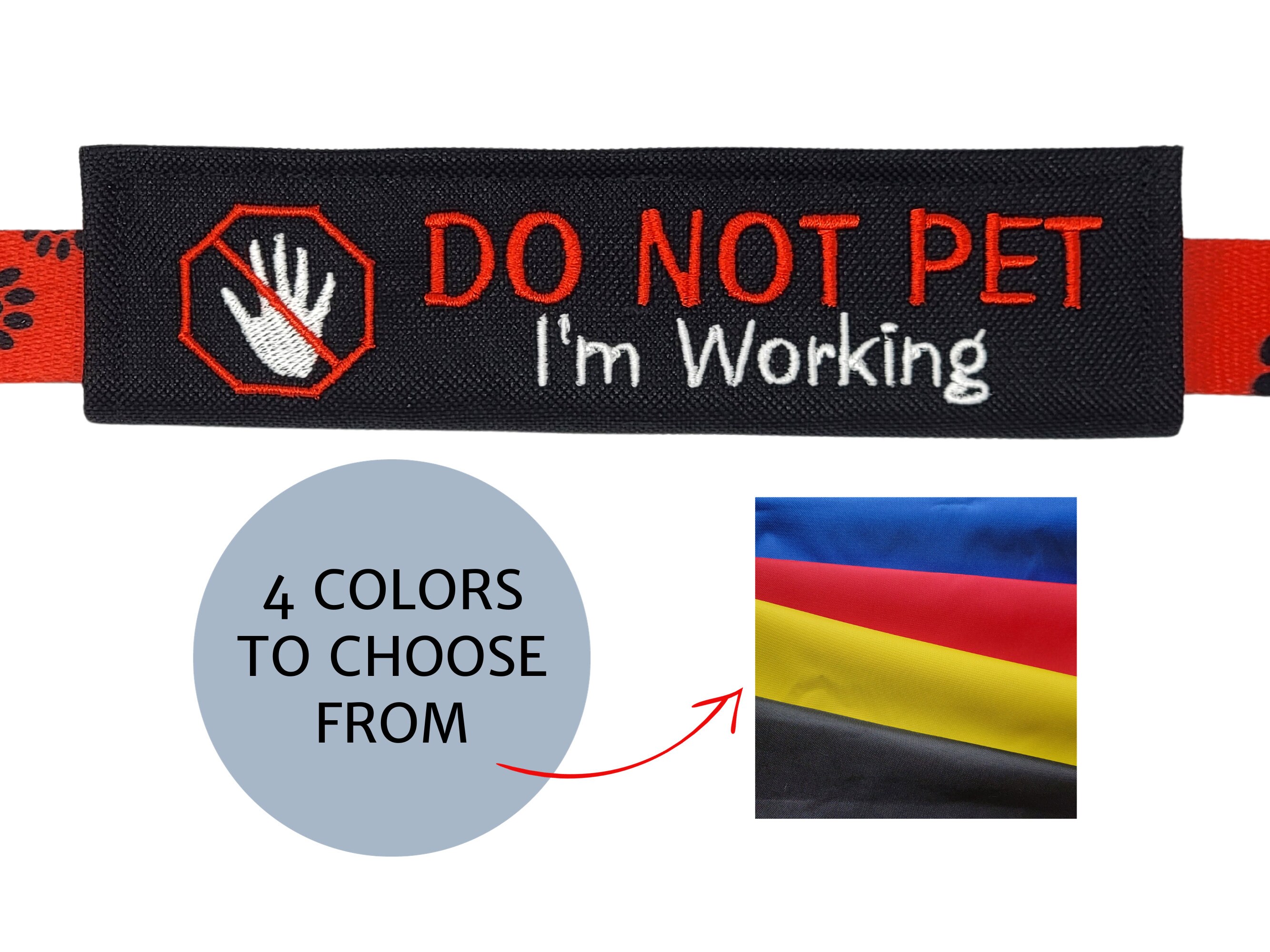 Hundeleine Mit Aufschrift 'I'm Scared Do Not Pet' – Lustiges & Klares Signal Für Deinen Hund