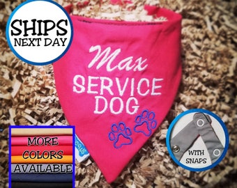 service dog scarf