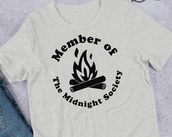 Member of the Midnight Society — Retro T Shirts For Him Graphic Hoodie For Her Campfire Tee Are You Afraid of the Dark Goosebumps Halloween