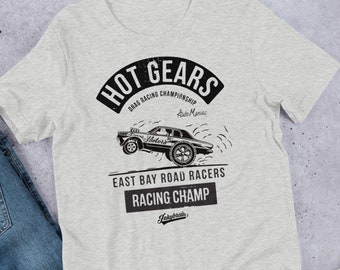 Hot Gears Racing Champ T-Shirt: Drag Race Tee