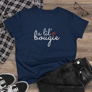 A Lil' Bougie French-Inspired Unisex T-Shirt Crewneck & Women's Tee Trendy Clothing French Attitude Fashion Parisian Sassy Diva Shirts image 4