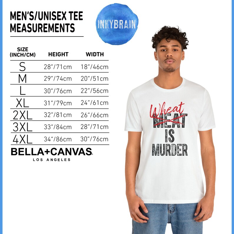 Wheat is Murder Pro Keto Workout T Shirt for Him Healthy Meat Eater Statement Tops for Her Carbs Kill Eat Healthy Anti Vegan Tshirts image 4
