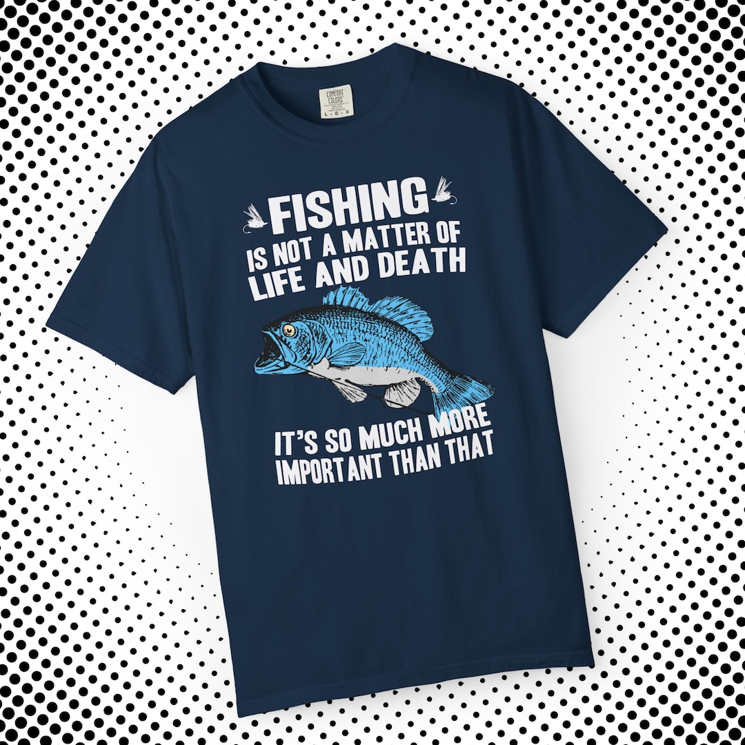 Funny Fishing T-shirt: Angler Gift, Retro Fish Graphic - Etsy