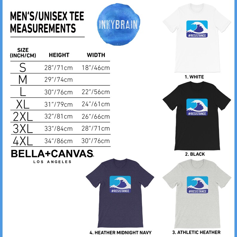 Blue Wave Resistance TShirt for Women Graphic Tee Shirt for Feminist Tshirt For Him Womens Empowerment Ladies T Shirt 2024 Democracy image 3