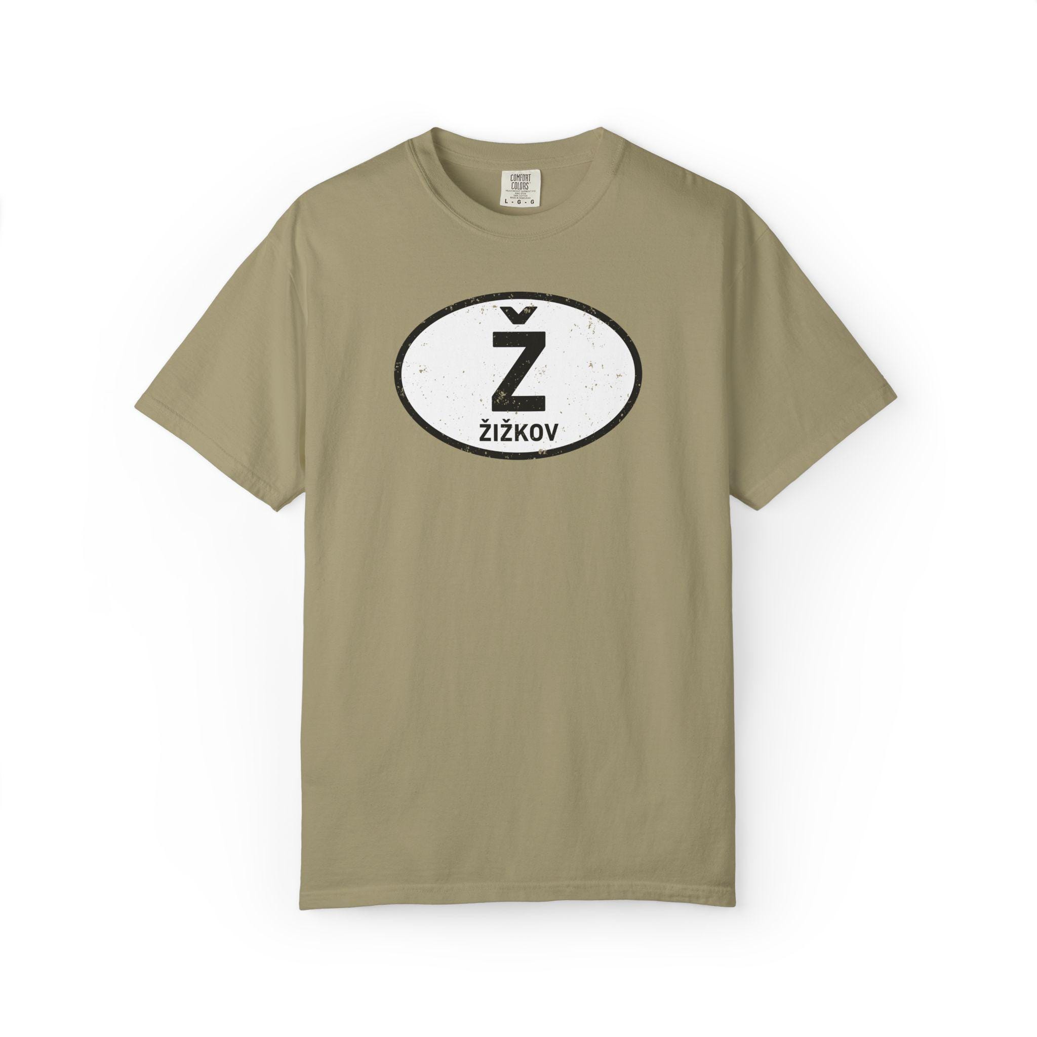 litmus Tシャツ　Her Praha Žižkov Prague T Shirt Comfort Colors Tee Czech Republic Graphic