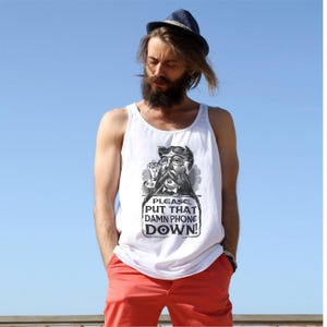 Camisetas engraçadas de desintoxicação digital, guarde seu telefone, camiseta gráfica Wake The F Up, moletom com capuz ou regata, anti-vício em tela, vida consciente imagem 5