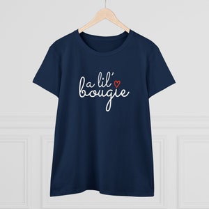 A Lil' Bougie French-Inspired Unisex T-Shirt Crewneck & Women's Tee Trendy Clothing French Attitude Fashion Parisian Sassy Diva Shirts image 1