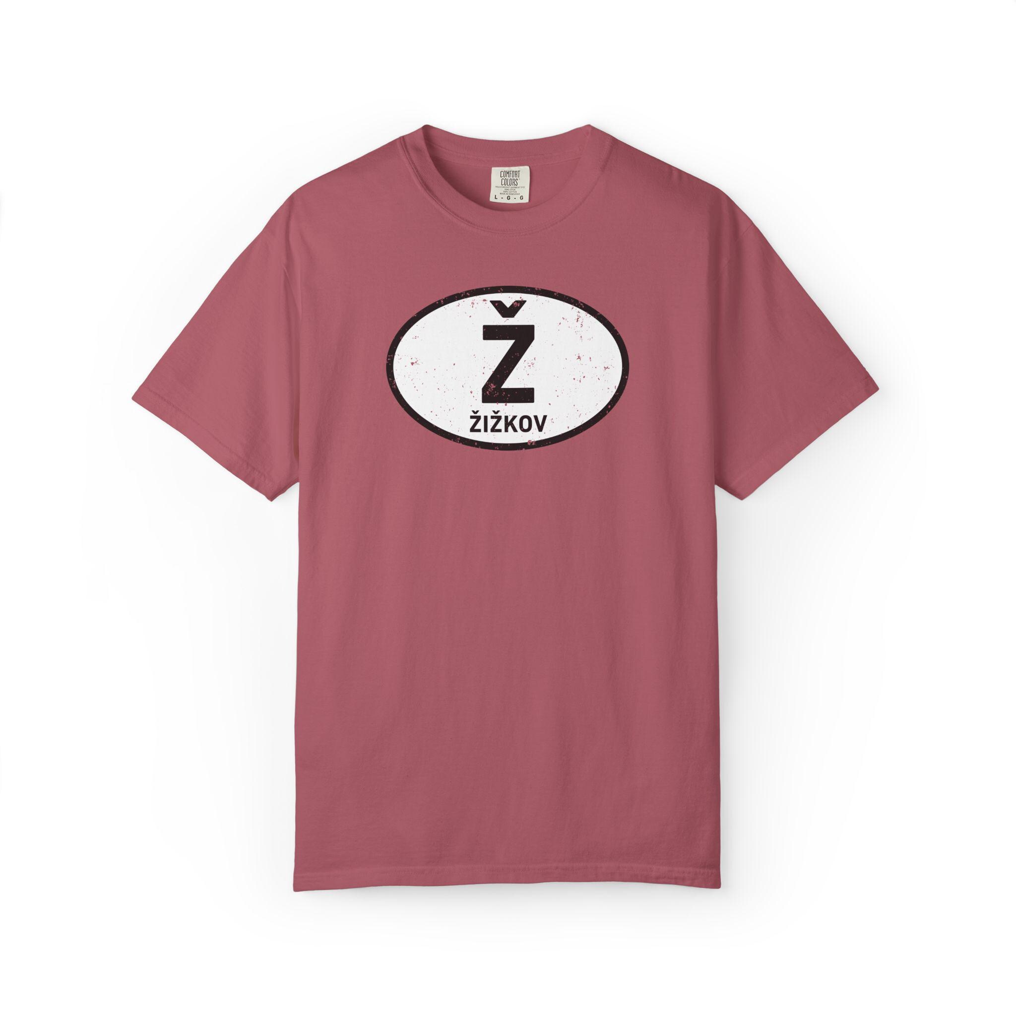 Žižkov Prague T Shirt Comfort Colors Tee Czech Republic Graphic