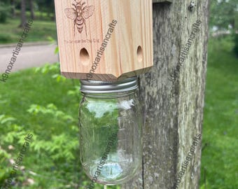 Wooden Carpenter Bee Trap: Eco-Friendly, Odor-Free Pest Control Solution
