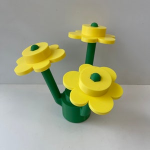 3D Printed Large LEGO Inspired Brick Flowers image 7