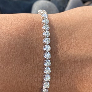 5 Carat Diamond Tennis Bracelet, 5 Carat Diamond Bracelet, Unique Diamond Tennis Bracelet, Unique Diamond bracelet