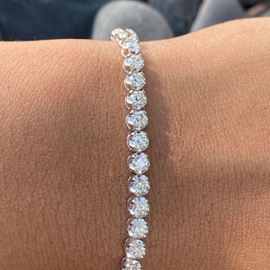 5 Carat Diamond Tennis Bracelet, 5 Carat Diamond Bracelet, Unique Diamond Tennis Bracelet, Unique Diamond bracelet