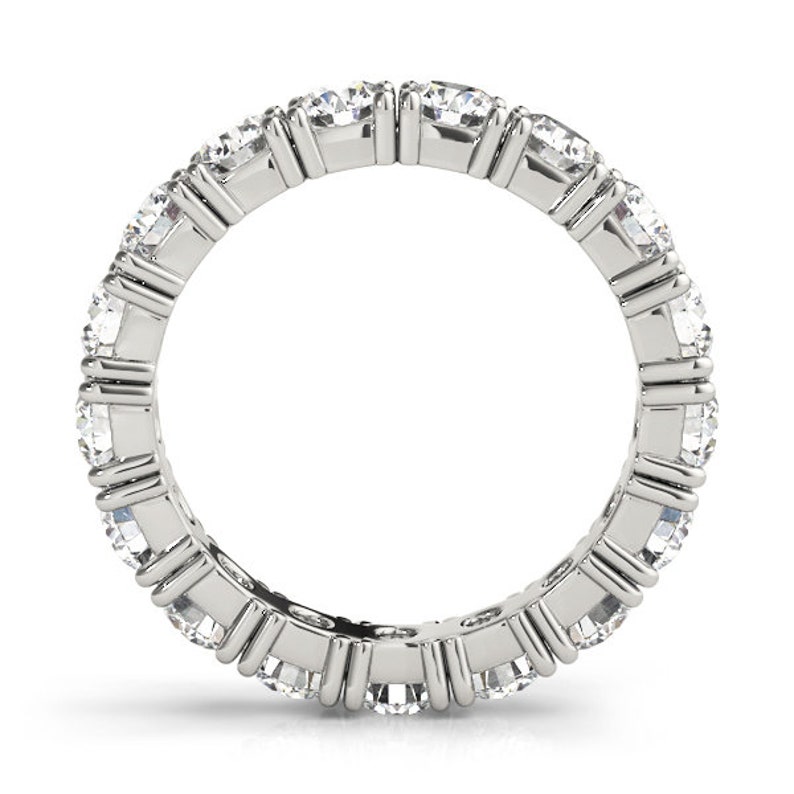 Huge Diamond Eternity Ring. Big Diamond Band. 5 Carat Diamond Etsy