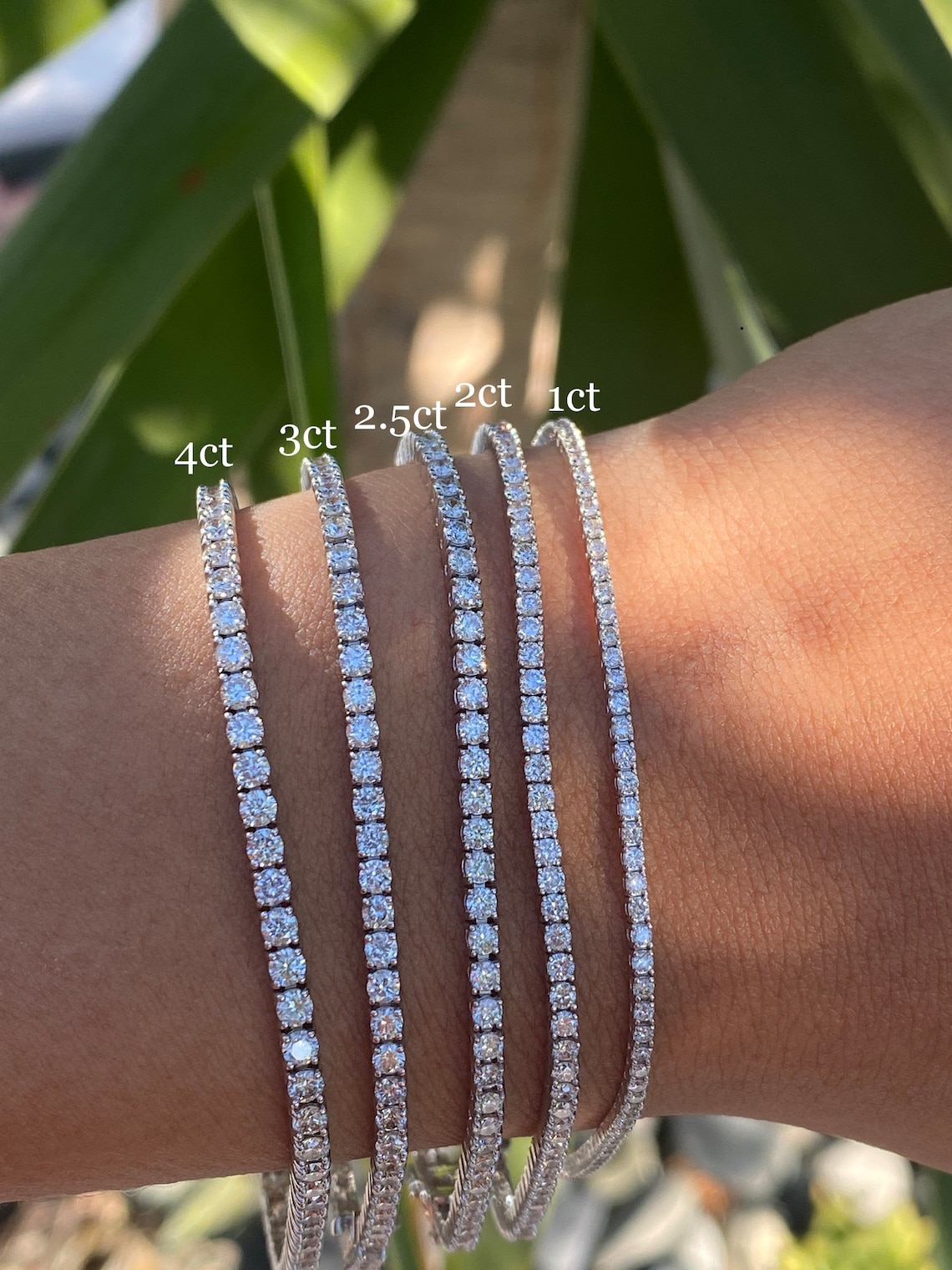 4 Carat Diamond Tennis Bracelet 4 Carat Diamond Bracelet - Etsy