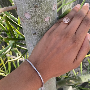 Womens Diamond Tennis Bracelet. 2.5 Carat Diamond Tennis Bracelet. Womens Diamond Bracelet. 14K White gold Diamond Bracelet.