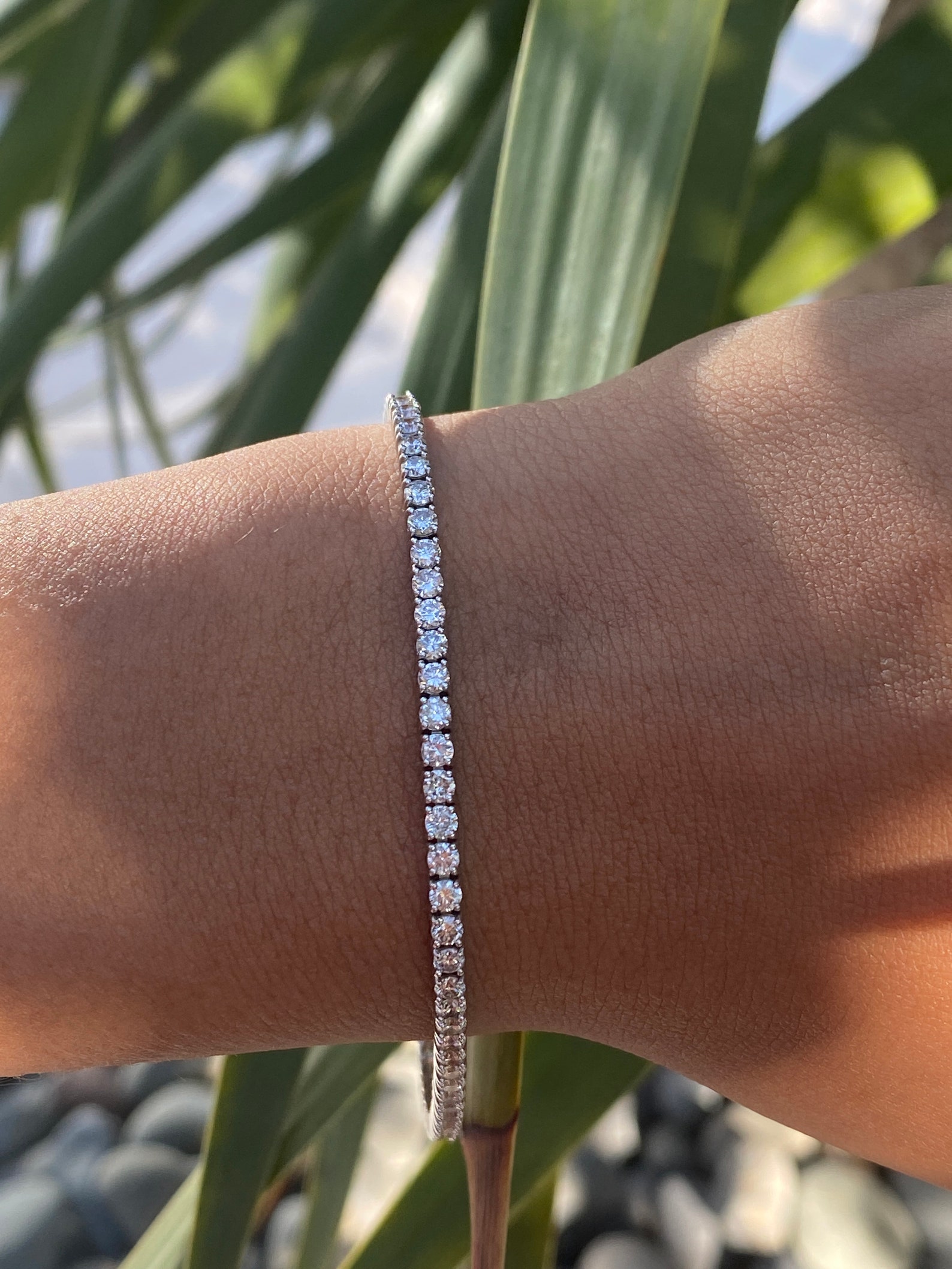 4 Carat Diamond Tennis Bracelet 4 Carat Diamond Bracelet - Etsy