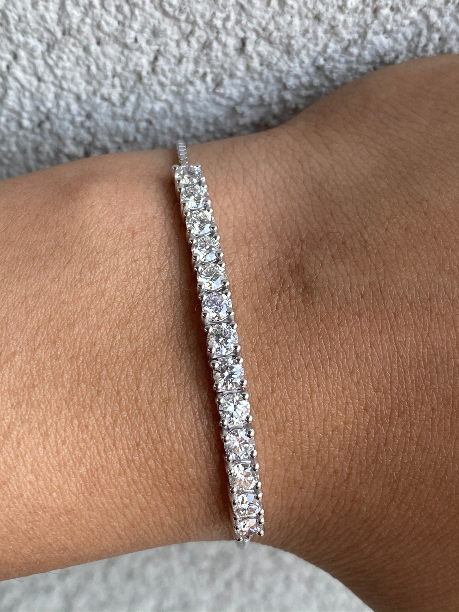 Bolo Diamond Bracelet Womens Diamond Bolo Bracelet. Diamond Etsy