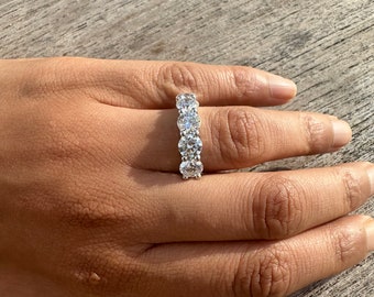 10 karat diamant alliansring, 10 karat diamant jubileumsring, diamantjubileumsring för kvinnor, diamantjubileumsring.