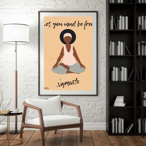 Free Your Mind Druckbare Kunst zur Entspannung und Motivation