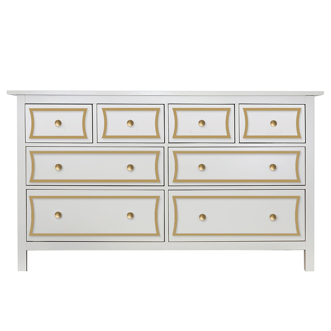 Overlays Hemnes Charles Kit 1 Reveal Ikea Hack Hemnes 8 Drawer Dresser