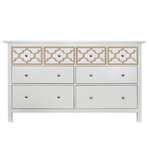 O'verlays Jasmine Kit for Ikea Hemnes 8 drawer dresser (dresser not included)