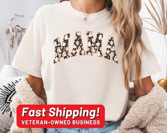 Halloween Mama Comfort Colors® Shirt, Mom Halloween Shirt, Spooky Mama Shirt, Mama Halloween, Cute Ghost Shirt, Floral Ghost Shirt