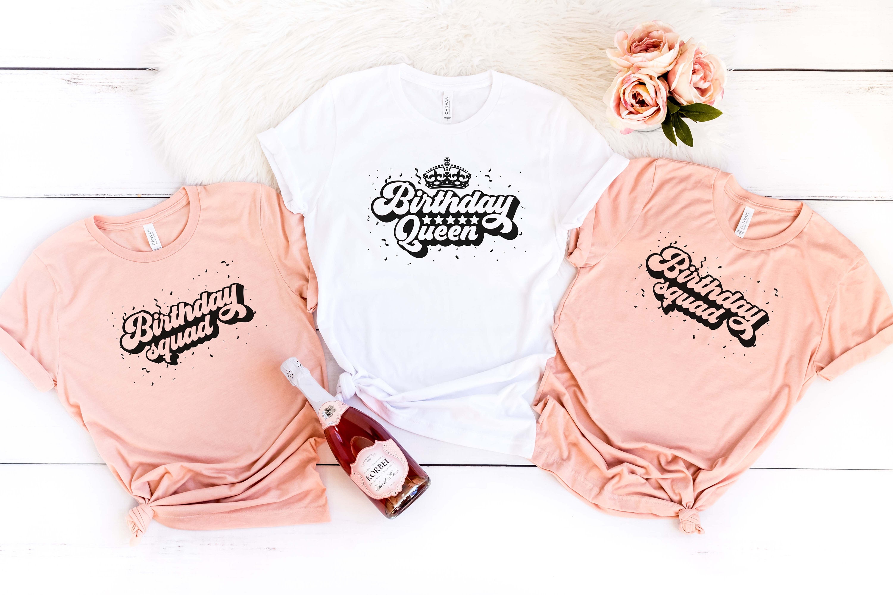 Birthday Group Shirts Birthday Crew Shirts Birthday Squad | Etsy