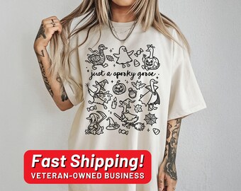 Comfort Colors® Halloween Doodles Graphic Tee