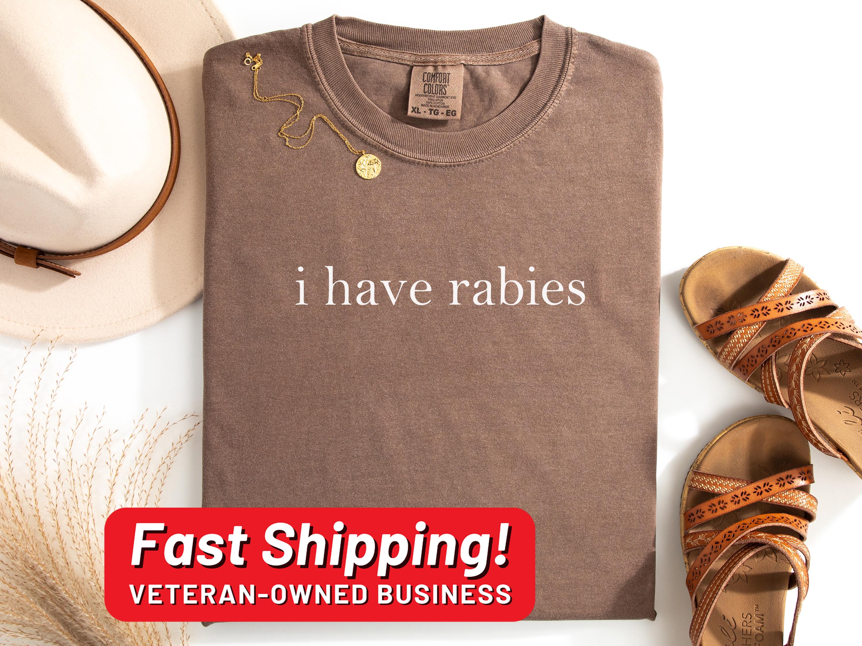Rabies Shirt - Etsy