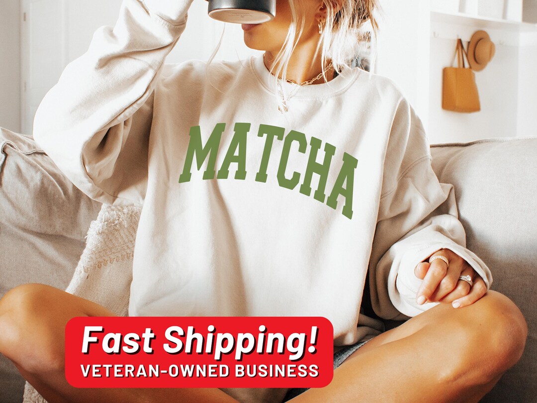 Matcha Morning Sweatshirt - Dill Weed