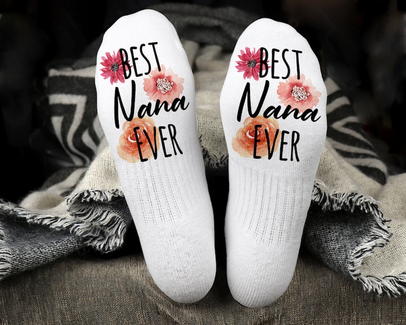 Best Nana Ever Socks If You Can Read This Socks for Grandmother Gift Mothers Day Gift for Grandma Mothers Day Gift for Nana Socks