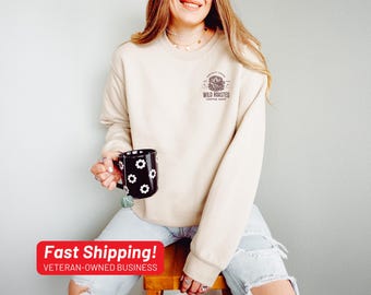 Custom Logo Sweatshirt, Personalized Company Logo Hoodie, Business Logo Pocket Outfit, Sports Team Logo Clothing, Custom Your Text Apparel