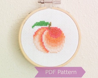 Fruit Cross Stitch Etsy