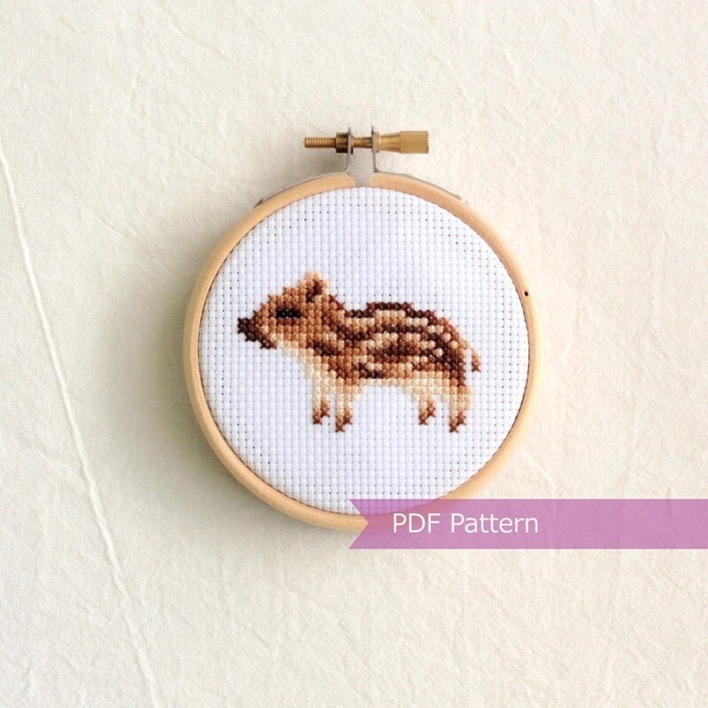 Ferret Cross Stitch Pattern PDF Bundle Ferret Embroidery PDF Instant  Download Small 
