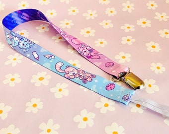 Pastel Dreams Pacifier Clip ABDL