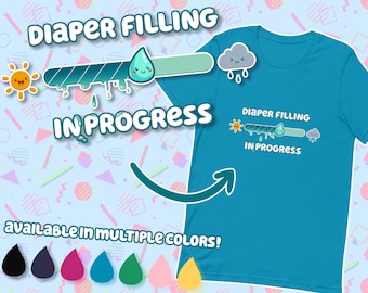 Diaper Filling In Progress: Wet Edition!