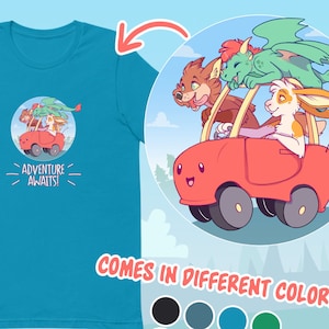 Adventure Awaits! T-shirt (in various colors!)