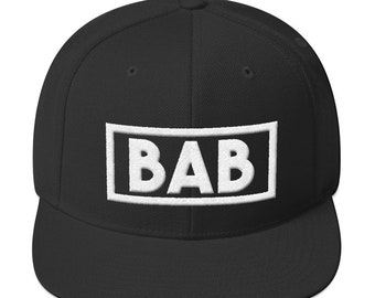 BAB Snapback Hat