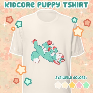 Silly pup shirt | kidcore ABDL babyfur tshirt unisex by Dracky