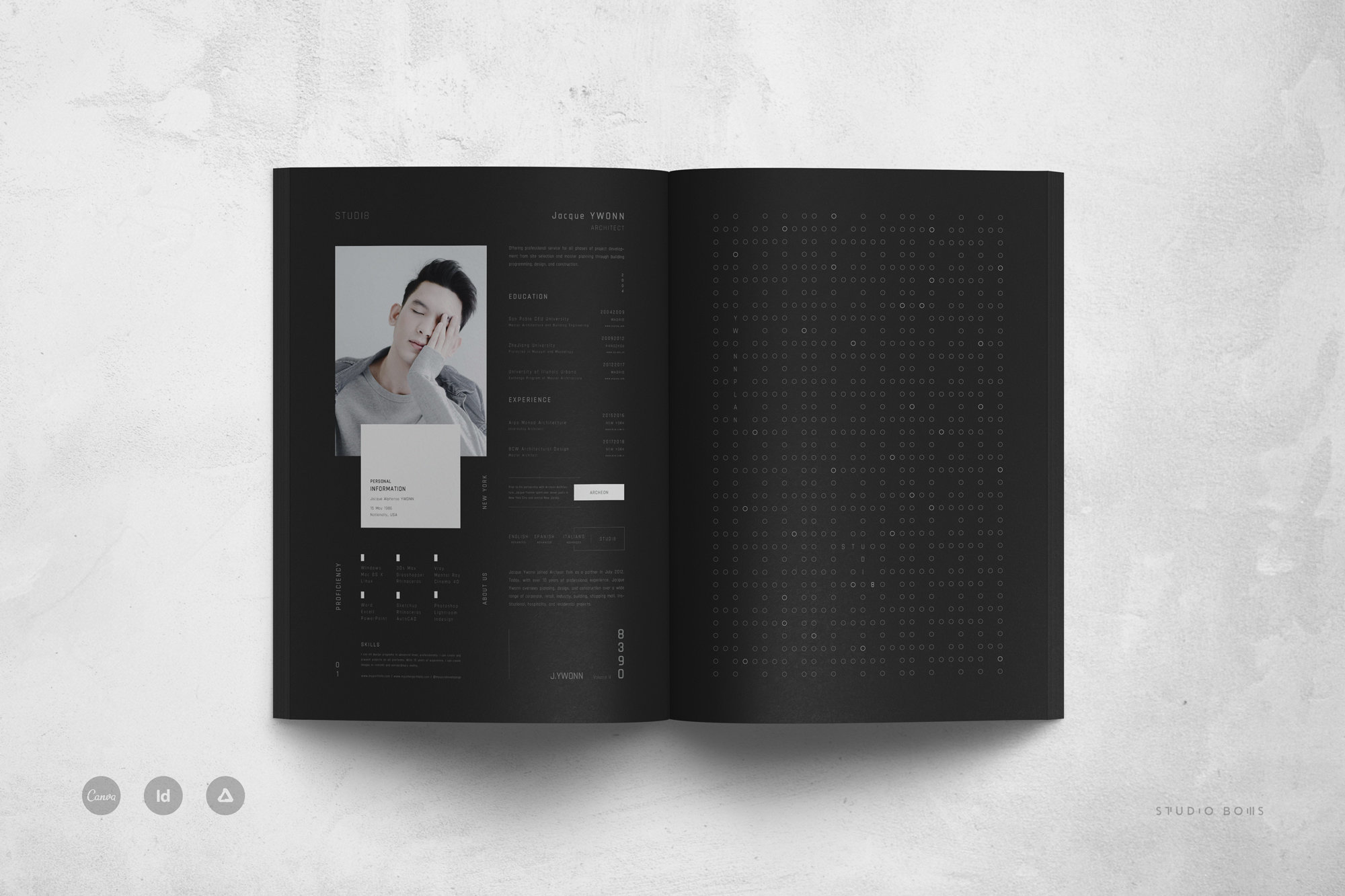 Architecture Portfolio | Canva Architecture Portfolio Template ...
