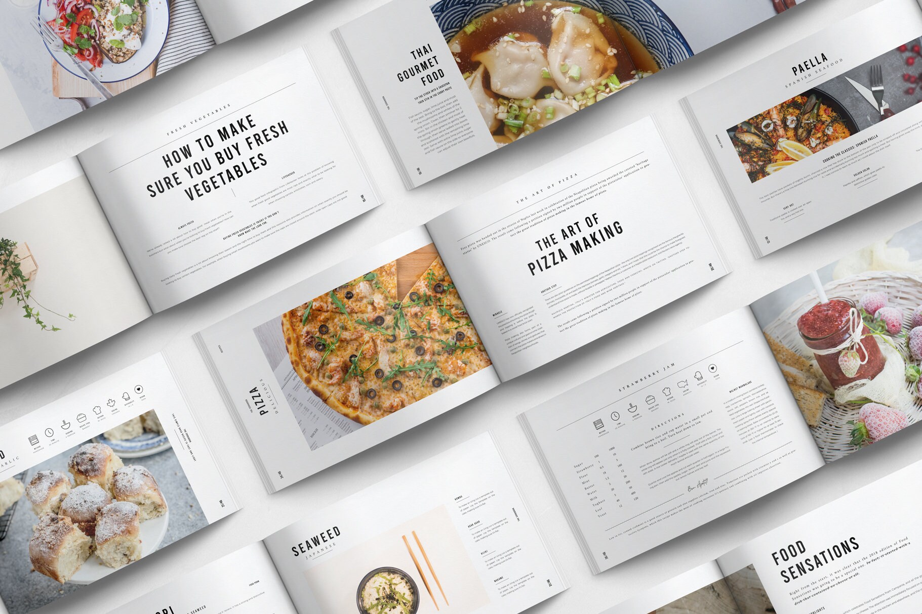 Canva Cookbook Recipe Book Template Extended Commercial Licence Usage